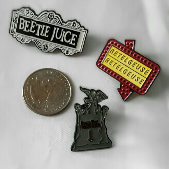 Beetlejuice Pin Set - Picture 2 of 2